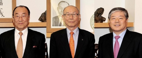 건국대 윤형섭 전 교육부장관, 정길생 한림원장, 김성호 전 국정원장 석좌교수 초빙