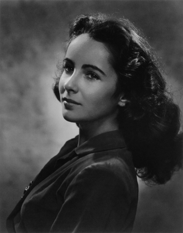 Elizabeth Taylor @ 1946 Yousuf Karsh