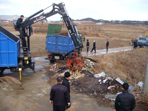 영광군, 새봄 맞아 일제 대청소 실시