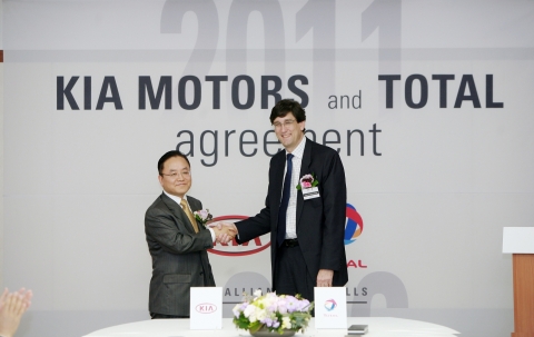 Kia Motors and Total Lubrifiants join forces