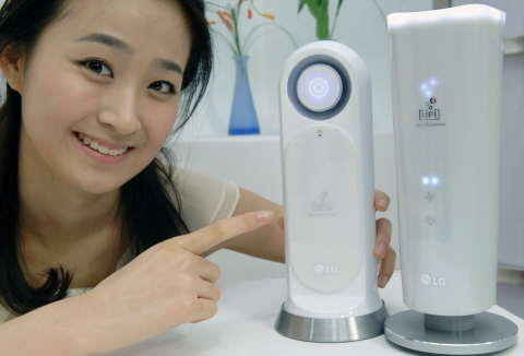 LG전자가 내달 초 독자기술 '나노 플라즈마 이온(NPI, Nano Plasma Ion)' 기술 적용한 공기제균기 '바이러스 프로'를 출시한다.