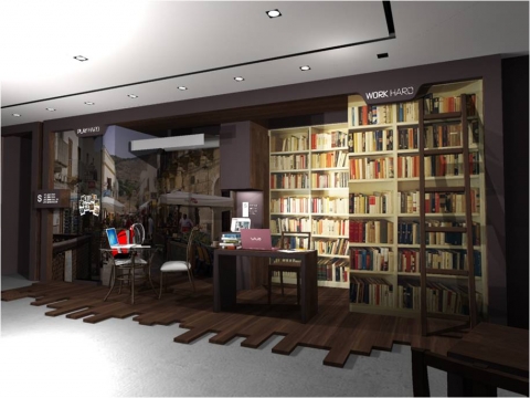 소니 바이오 팝업스토어 전경