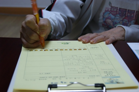 <프로그램 후 평가모습>