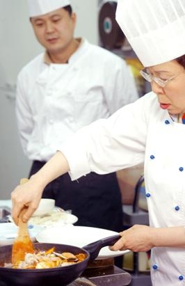 비법 전수 장면