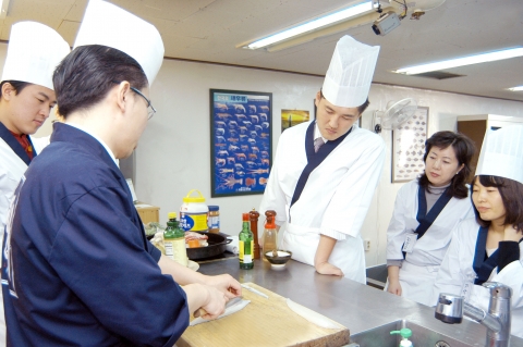 비법 전수 장면