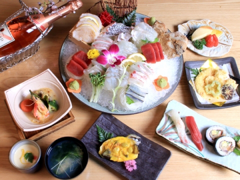 아까마쯔(오크우드호텔점)_생선회와 일본 관동식 생선요리
