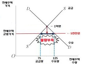 전월세상한제와 전세주택시장