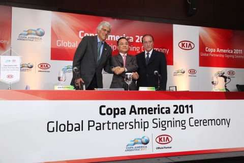 COPA America 2011 Signing Ceremony