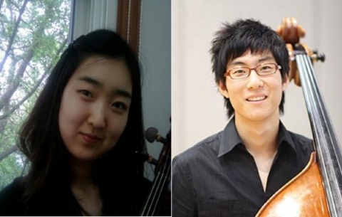 권진하(음교 3년, 바이올린) 윤영진(음교 3년, 더블베이스