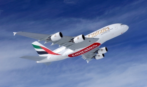 에미레이트 항공, A380기 중국 상하이 취항