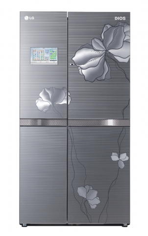 LG전자가 19일 국내에 출시한 850리터 스마트 냉장고(모델명: R-T851SBHSL).