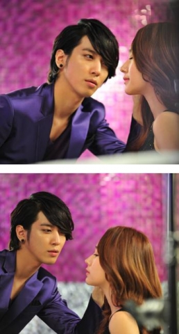 정용화·김민지, 홀리카홀리카 CF 촬영현장 스틸컷 공개