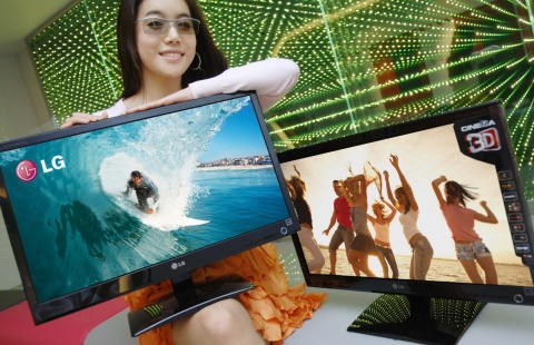 LG Opens New Era Of 3D Monitors With Brightest, Most Comfortable 3D Viewing