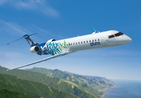 Pluna CRJ900 NextGen 항공기