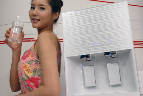 LG전자, 절전형 친환경 정수기 출시