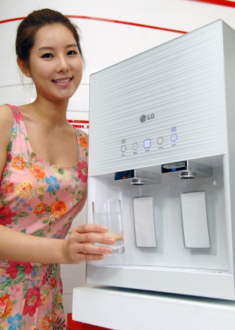 LG전자, 절전형 친환경 정수기 출시