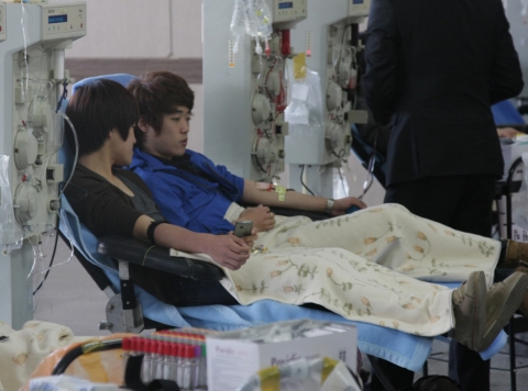 군산대 학생들의 이웃사랑 실천…생명나눔 헌혈행사 적극 참여