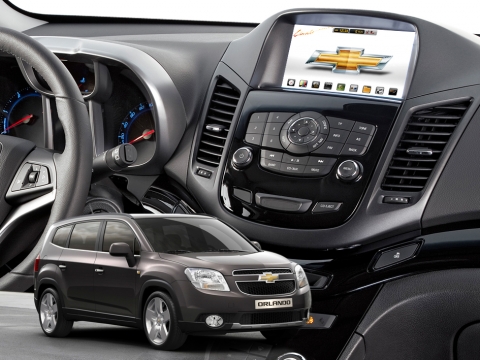 (주)유비퍼스트대원, 쉐보레 올란도 전용 순정 트립 일체형 매립 내비 ‘GD7 ALV' 출시