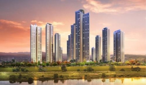 금강 엑슬루타워 아파트 조감도