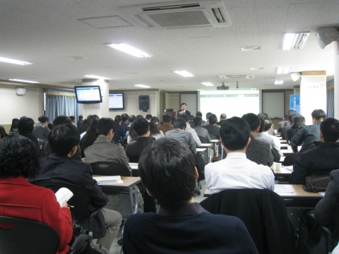 박영만 마케팅홍보연구소장 강의 모습