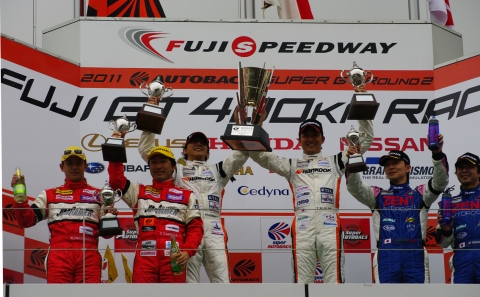 한국타이어, 2011 일본 수퍼GT 개막전 우승
