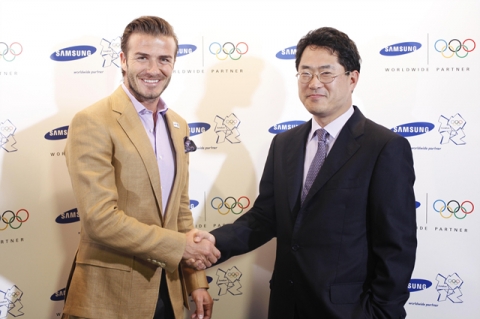 Samsung Signs Beckham As Olympic Games Ambassador