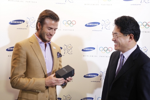 Samsung Signs Beckham As Olympic Games Ambassador