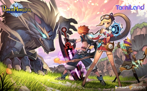 온라인 포털 투니랜드, 펀치몬스터’ 채널링 서비스 개시