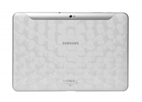 10일(현지시각) 미국 샌프란시스코 모스코니 센터(Moscone Center)에서 개막된 '구글 I/O(Innovation in the Open)'에 애플리케이션 개발자들을 위해 공급된'갤럭시탭 10.1' 스페셜 에디션