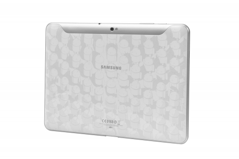 10일(현지시각) 미국 샌프란시스코 모스코니 센터(Moscone Center)에서 개막된 '구글 I/O(Innovation in the Open)'에 애플리케이션 개발자들을 위해 공급된'갤럭시탭 10.1' 스페셜 에디션