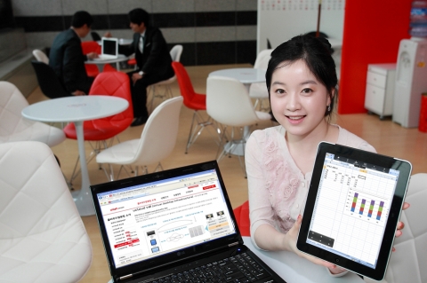 KT의 클라우드컴퓨팅 기반 데스크톱가상화 서비스인 'ucloud vdi'서비스를 사용시 서버집중형 시스템으로 보안성 향상은 물론 개별적인 단말설정에 따른 불편함을 최소화 할 수 있게 된다.