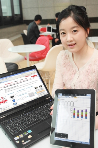 KT의 클라우드컴퓨팅 기반 데스크톱가상화 서비스인 'ucloud vdi'서비스를 사용시 서버집중형 시스템으로 보안성 향상은 물론 개별적인 단말설정에 따른 불편함을 최소화 할 수 있게 된다.