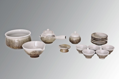 현운요 나무무늬 다기 풀세트