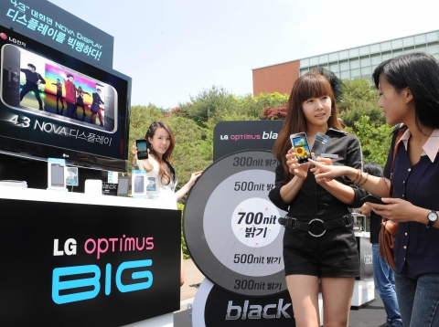LG전자, ‘옵티머스 블랙’ · ‘옵티머스 빅’ 야외 공간 찾아가는 릴레이 로드쇼 진행