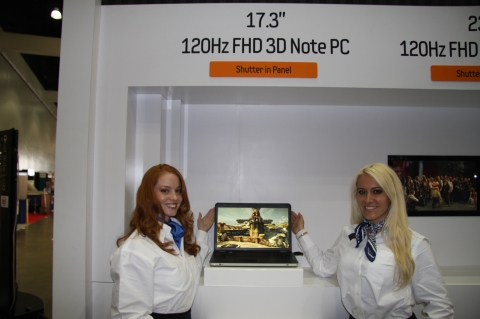 17.3인치 120Hz FHD 3D 노트PC 패널(액티브 셔터3D)
