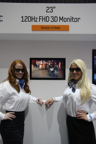 23인치 120Hz FHD 3D 모니터 패널