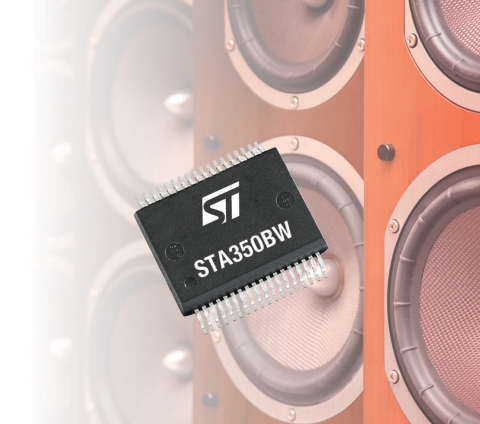 Sound Terminal IC from STMicroelectronics Rocks the House in Miniaturized High-Performance Audio