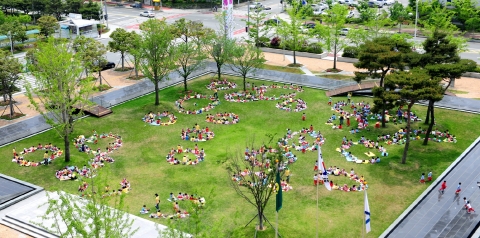 ‘광주시청사’ 유아·어린이 관람코스로 인기