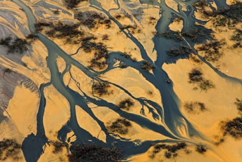 항공사진 작가 선상근의 갯벌 사진전 개최