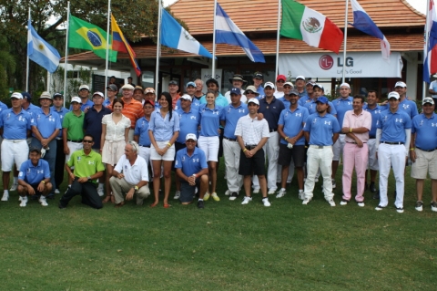 6일 파나마에서 열린 LG컵 아마추어 골프대회 결승전