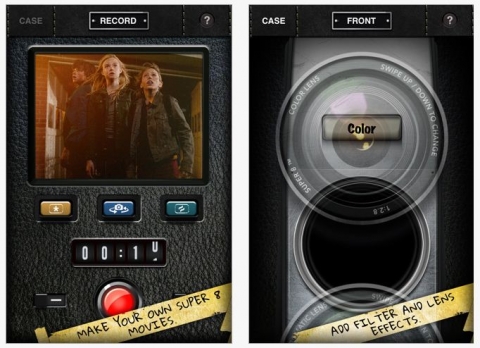 스티븐 스필버그 제작 ‘슈퍼에이트’, 슈퍼 8mm 카메라 앱 화제