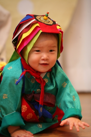 미혼모 아기를 위한 함께하는 사랑밭의 따뜻한 돌잔치