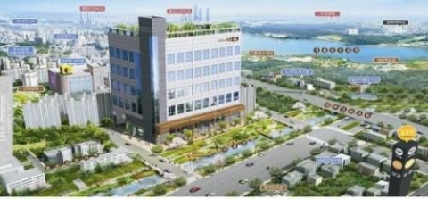 용인 보라지구 샤프라임 오피스텔 조감도