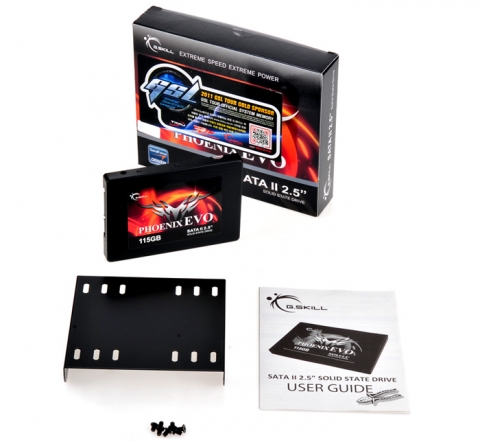 G.SKILL Phoenix EVO 제품 구성