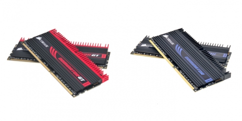 CORSAIR DOMINATOR PRO 와 DOMINATOR GT PRO 제품 사진