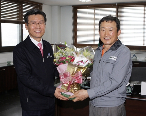 대구은행 하춘수 은행장(좌), ㈜일지테크 구본일 대표이사(우)