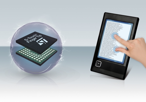 STMicroelectronics’ Powerful New FingerTip Touchscreen Technology Stifles Electrical ‘Noise’