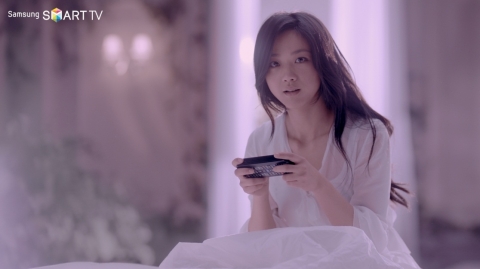 삼성 스마트TV, 월드스타 탕웨이 출연한 TV 광고 공개