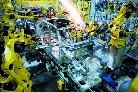 Kia Sorento production at KMMG