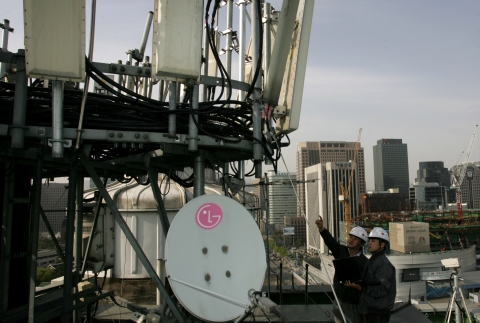 LG유플러스, 4G LTE망 구축 한창